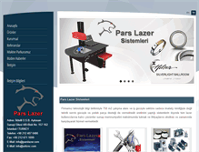 Tablet Screenshot of parslazer.com